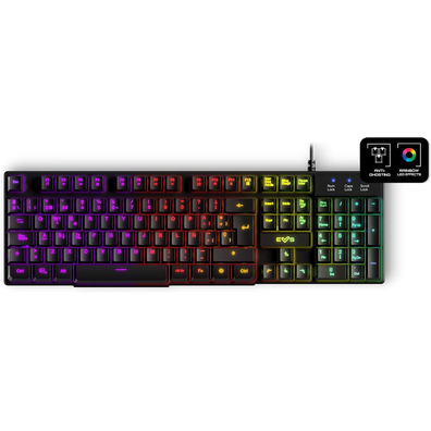 Teclado Energy Sistem ESG K2 Ghosthunter Negro