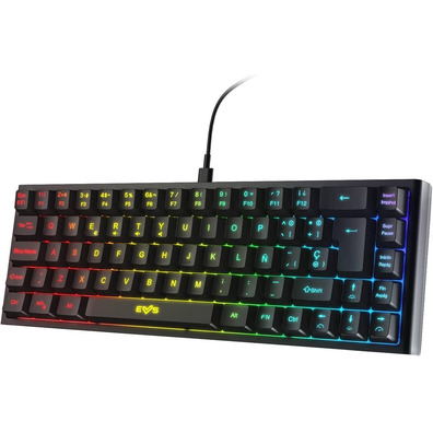 Teclado Energy Sistem ESG K4 Kompact-RGB Black