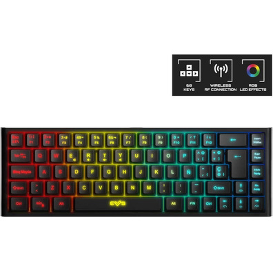 Teclado Energy Sistem ESGK4 Kompact-Wireless Black