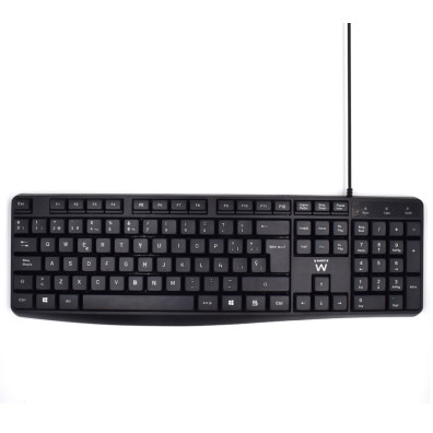 Ewent - Ew3001 Teclado Usb Qwerty Español Negro