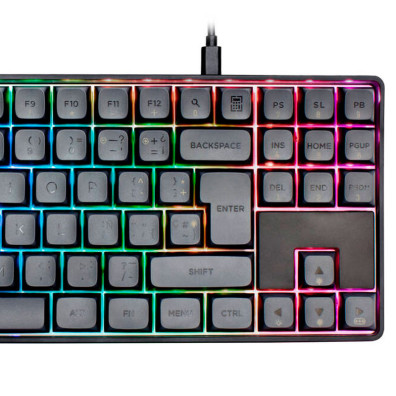 Teclado GAMIAC TKL90G Mecánico -  Kailh Blue - Negro/Gris - (ES)