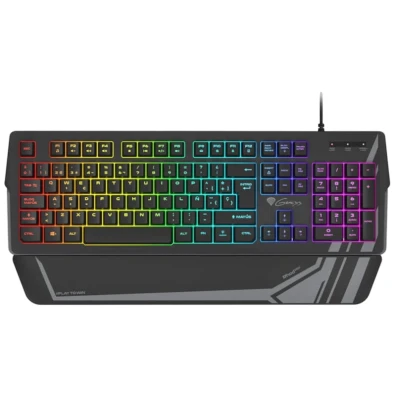 Teclado Gaming Genesis Rhod 350 RGB USB Negro