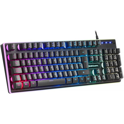 Teclado Gaming Híbrido Mars Gaming MK320ES Switches Red