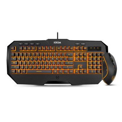 Teclado Gaming  Krom + Ratón Kodex