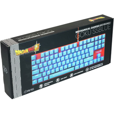 Teclado Gaming Mecánico FR-TEC Dragon Ball Super