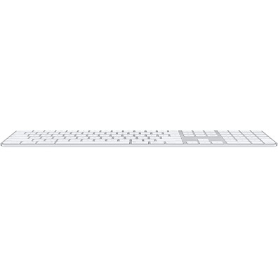 Teclado Inalámbrico Apple Magic Keyboard con Touch ID Teclado Numérico MK2C3Y/A Plata