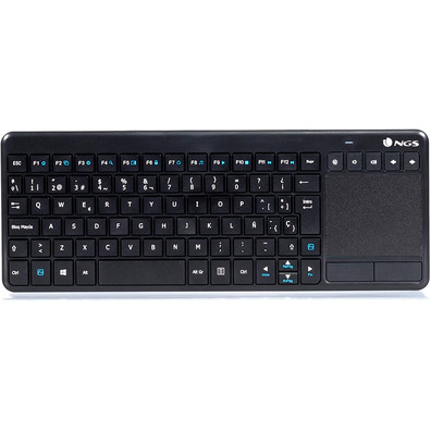 Teclado Inalámbrico NGS TV Warrior (Touchpad)