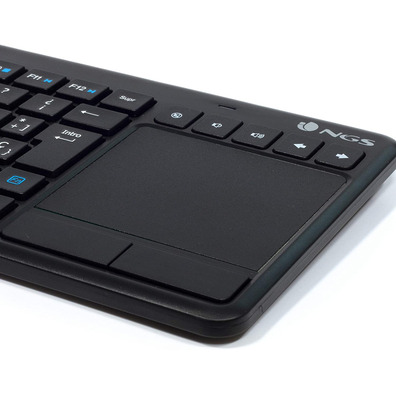 Teclado Inalámbrico NGS TV Warrior (Touchpad)