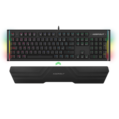 Teclado Keep Out F120PRO Gaming Mecánico RGB