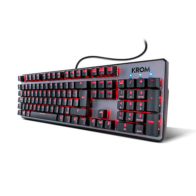 TECLADO KROM KERNEL MECANICO RGB GAMING