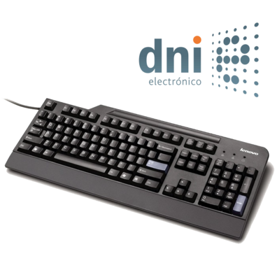 Teclado Lenovo USB SmartCard (compatible DNI-E)