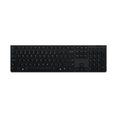 Teclado Lenovo Wireless + Bluetooth Recargable - Conexión hasta 3 dispositivos