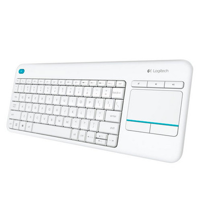 TECLADO LOGITECH WIRELESS K400 Plus Blanco