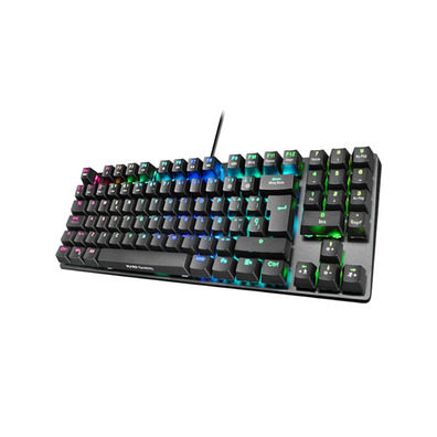 Teclado Mars Gaming MKREVO Pro RGB TKL Mecánico Outemu Red