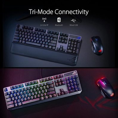 Teclado Mecánico Wireless Asus ROG Strix Scope NX