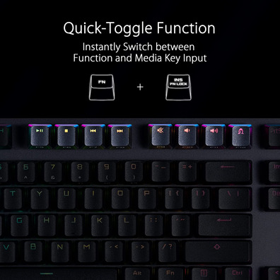 Teclado Mecánico Wireless Asus ROG Strix Scope NX