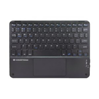 TECLADO MINI BLUETOOTH CONCEPTRONIC INGLES 10" CON TOUCHPAD