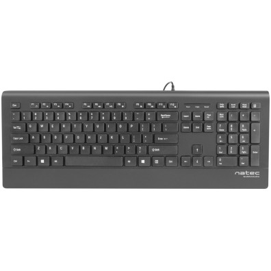 TECLADO NATEC BARRACUDA SLIM LAYOUT ESPAÑOL