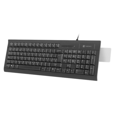 Teclado Natec Moray con Lector Smart ID USB