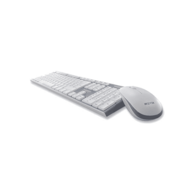 Teclado + Ratón Approx APPKBWELEGANT Wireless USB Gris/Blanco