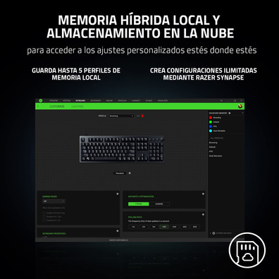 Teclado Razer Huntsman V2 Purple Switch (Español)