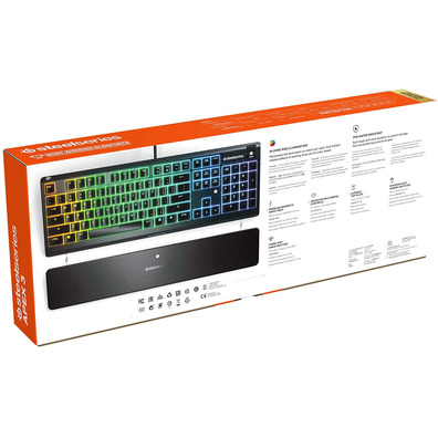 Teclado Steelseries Apex 3 (Portugués)