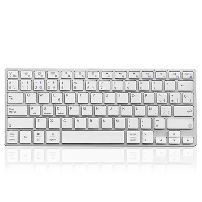 Teclado Subblim Bluetooth Aluminio PC/MAC/iOS/Android