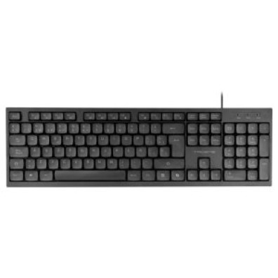 TECLADO TACENS ANIMA USB FRANCES NEGRO SILENCIOSO PERFIL BAJO COMPATIBLE PC/MAC