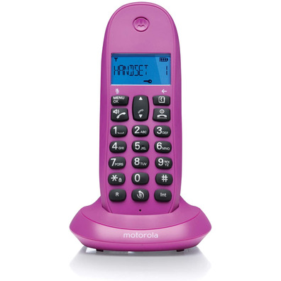 Teléfono Inalámbrico DECT Digital Motorola C1001LB+ Violeta