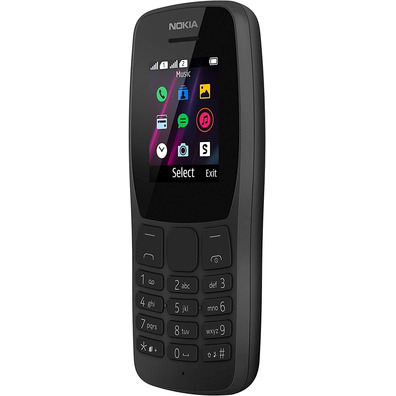 Teléfono Móvil Nokia 110 Negro