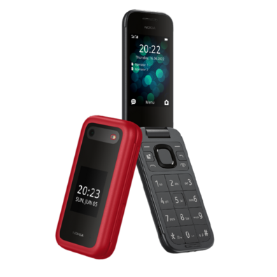 Teléfono Móvil Nokia 2660 Flip Rojo