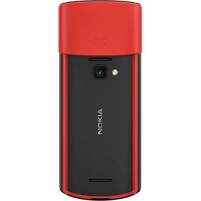 Teléfono Móvil Nokia 5710 XA Negro y Rojo