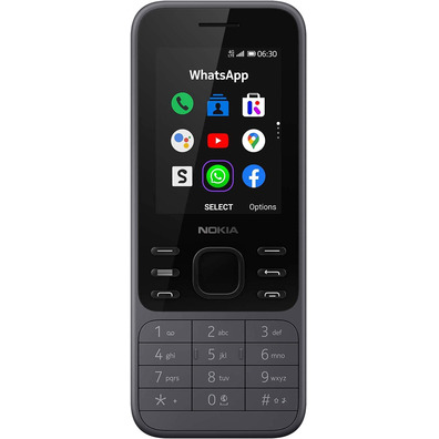 Teléfono Móvil Nokia 6300 Gris Carbón