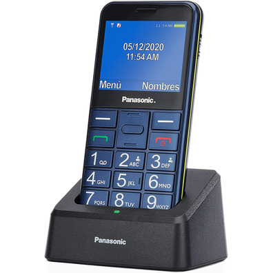 Teléfono Móvil para Personas Mayores Panasonic KX-TU155EXCN Azul