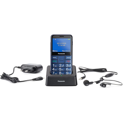 Teléfono Móvil para Personas Mayores Panasonic KX-TU155EXCN Azul