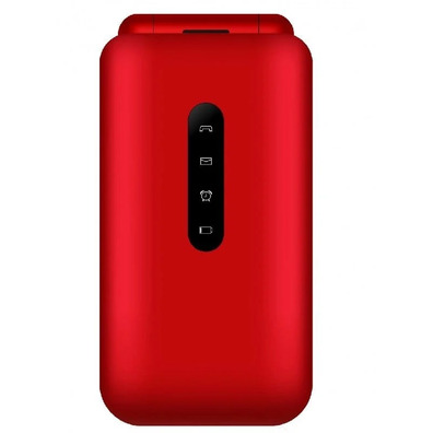 Teléfono Móvil Telefunken S740 para Personas Mayores Rojo