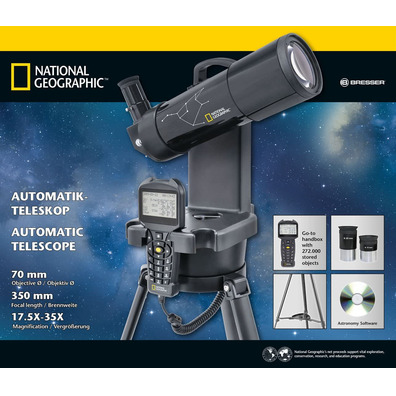 Telescopio Automatic Bresser National Geographic 70/350