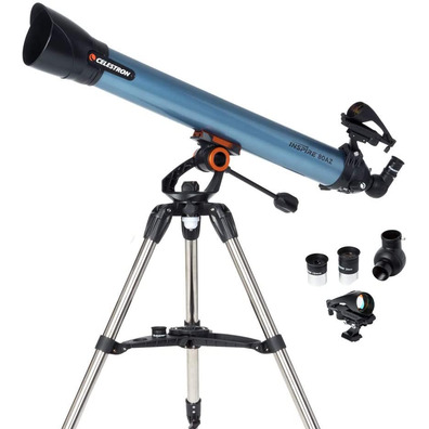 Telescopio Celestron Inspire 80mm AZ Refractor