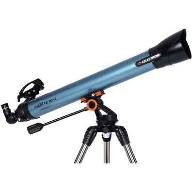 Telescopio Celestron Inspire 80mm AZ Refractor