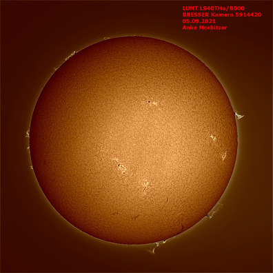 Telescopio Solar Lunt Bresser LS40THa/B500 H-Alpha