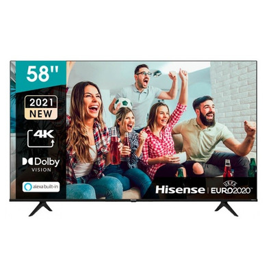 Televisión Hisense 58A6G LED 58'' Smart TV 4K UHD