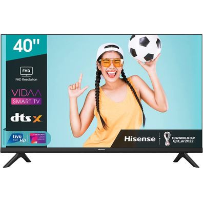 Televisión LED Hisense 40A4BG FHD 40'' Smart TV/Wifi