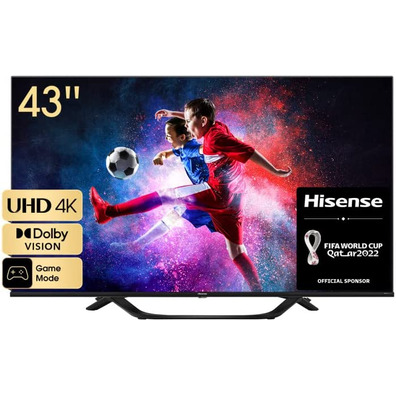 Televisión LED Hisense 43A63H 43'' Smart TV 4K/Wifi/BT