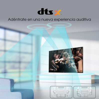 Televisión LED Hisense 43A63H 43'' Smart TV 4K/Wifi/BT