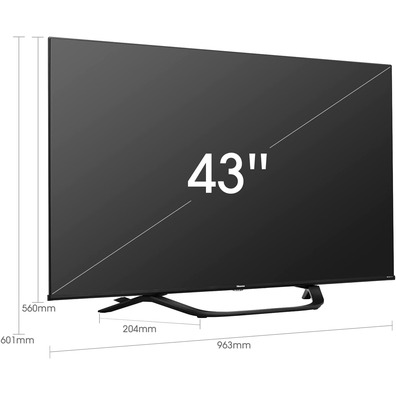 Televisión LED Hisense 43A63H 43'' Smart TV 4K/Wifi/BT