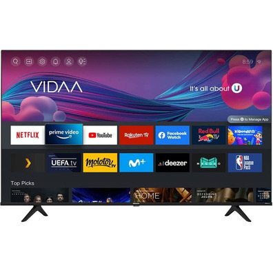 Televisión LED Hisense 50A6BG 50'' Smart TV 4K Wifi/BT