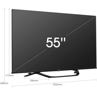 Televisión LED Hisense 55A63H 55'' Smart TV 4K UHD Wifi/BT