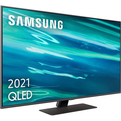 Televisión QLED 50'' Samsung QE50Q80A Smart TV/4K UHD/Wifi