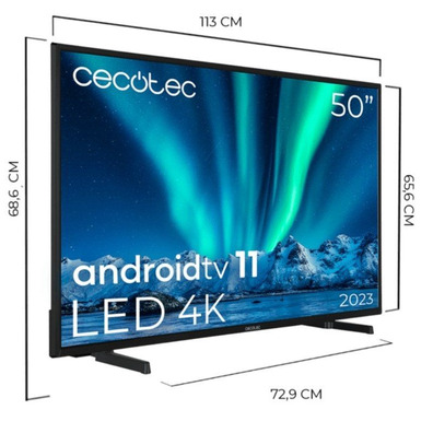 Televisor Cecotec A Serie ALU00050 50" Ultra/HD 4K Smart TV