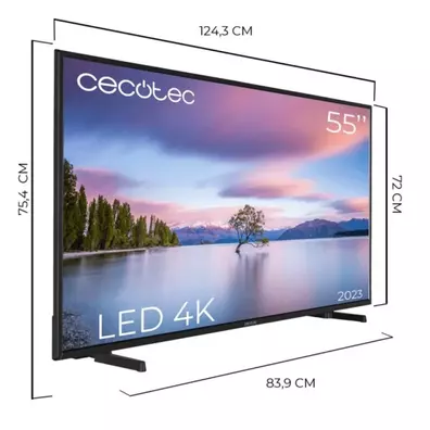 Televisor Cecotec A series ALU00055 55" Ultra HD 4K/Smart TV